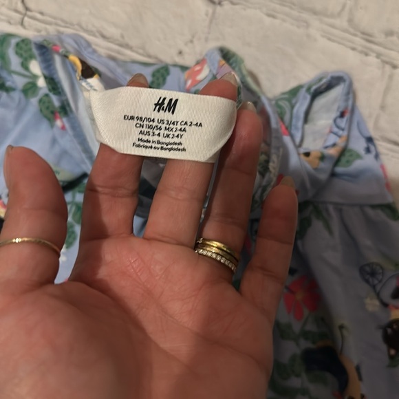 H&M set of 2 dresses size 3/4T - Picture 3 of 5